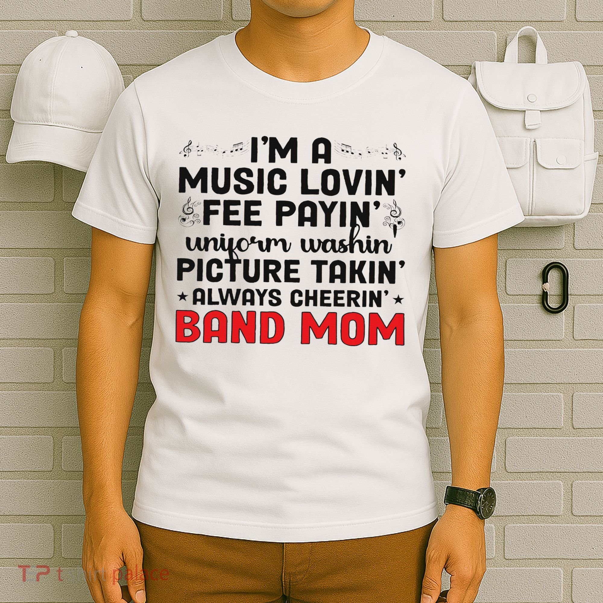 I'm A Band Mom Marching Band Mom Marching Band Mother T-Shirt