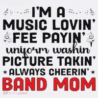 I'm A Band Mom Marching Band Mom Marching Band Mother Women's Tank Top thumb 5