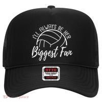 ILl Always Be Her Biggest Fan Volleyball Mom And Dad Gift Hat thumb 0