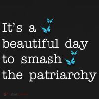 It's A Beautiful Day To Smash The Patriarchy Feminism Women's Hoodie thumb 2