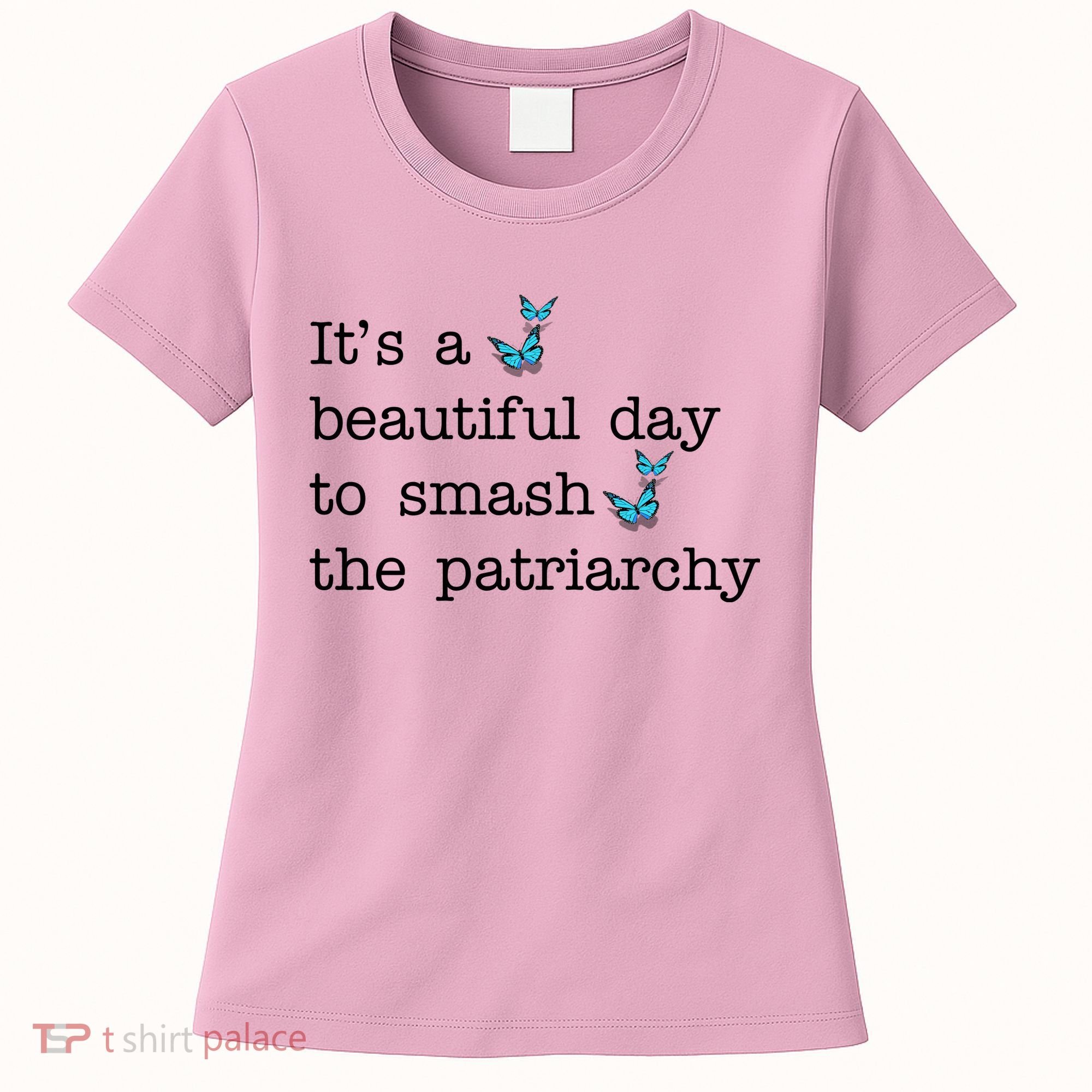 It's A Beautiful Day To Smash The Patriarchy Feminism Women's T-Shirt