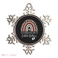 Its A Beautiful Day To Catch Babies Midwife LD Nurse Rainbow Ornament thumb 0
