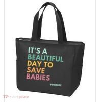 It's A Beautiful Day To Save Babies Pro Life Tote Bag thumb 3