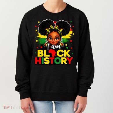 I Am Black History Coquette Pride African Women's Sweatshirt