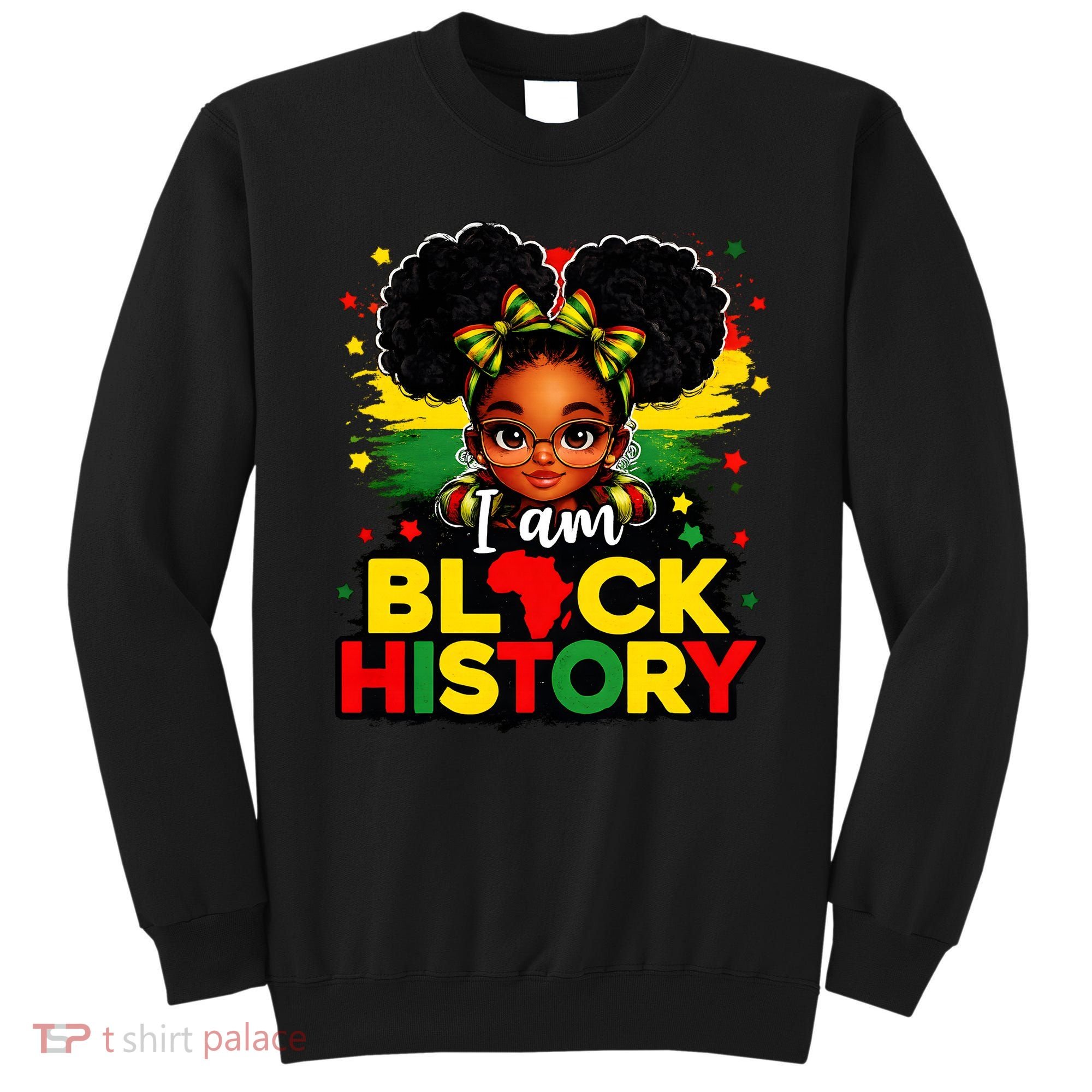 I Am Black History Coquette Pride African Sweatshirt