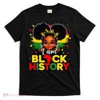 I Am Black History Coquette Pride African T-Shirt thumb 0