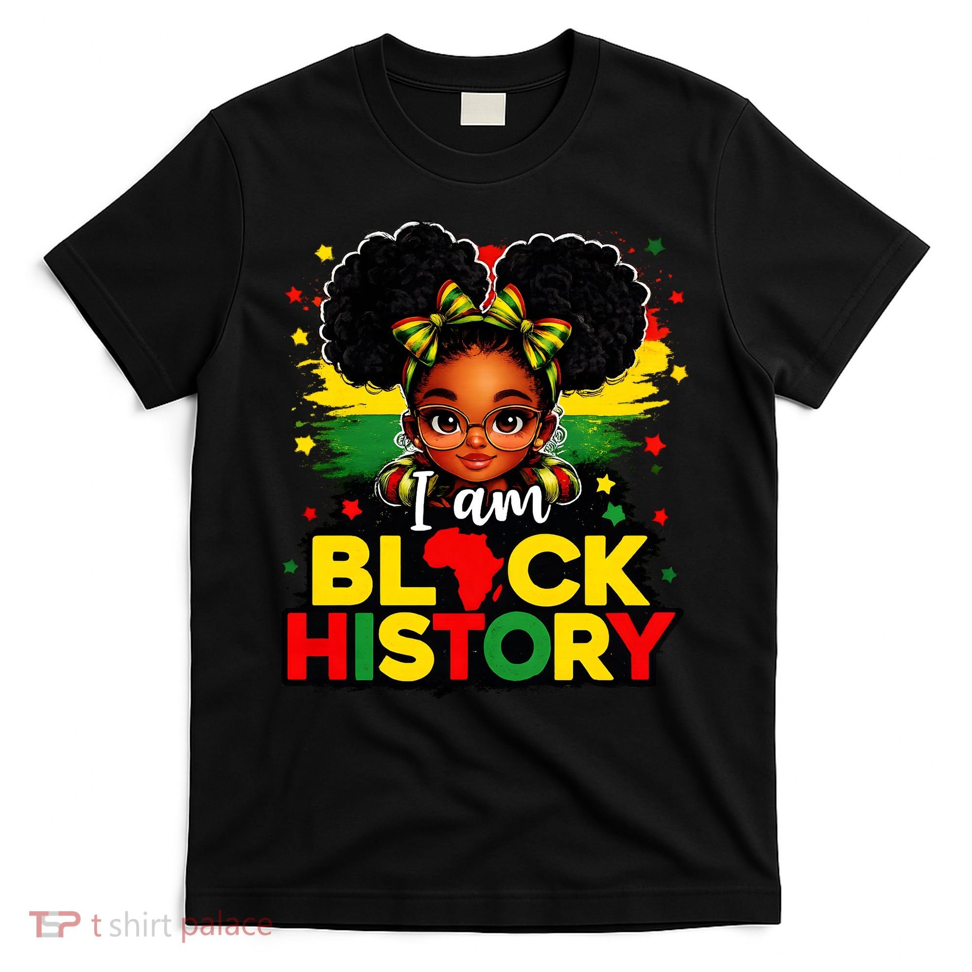 I Am Black History Coquette Pride African T-Shirt