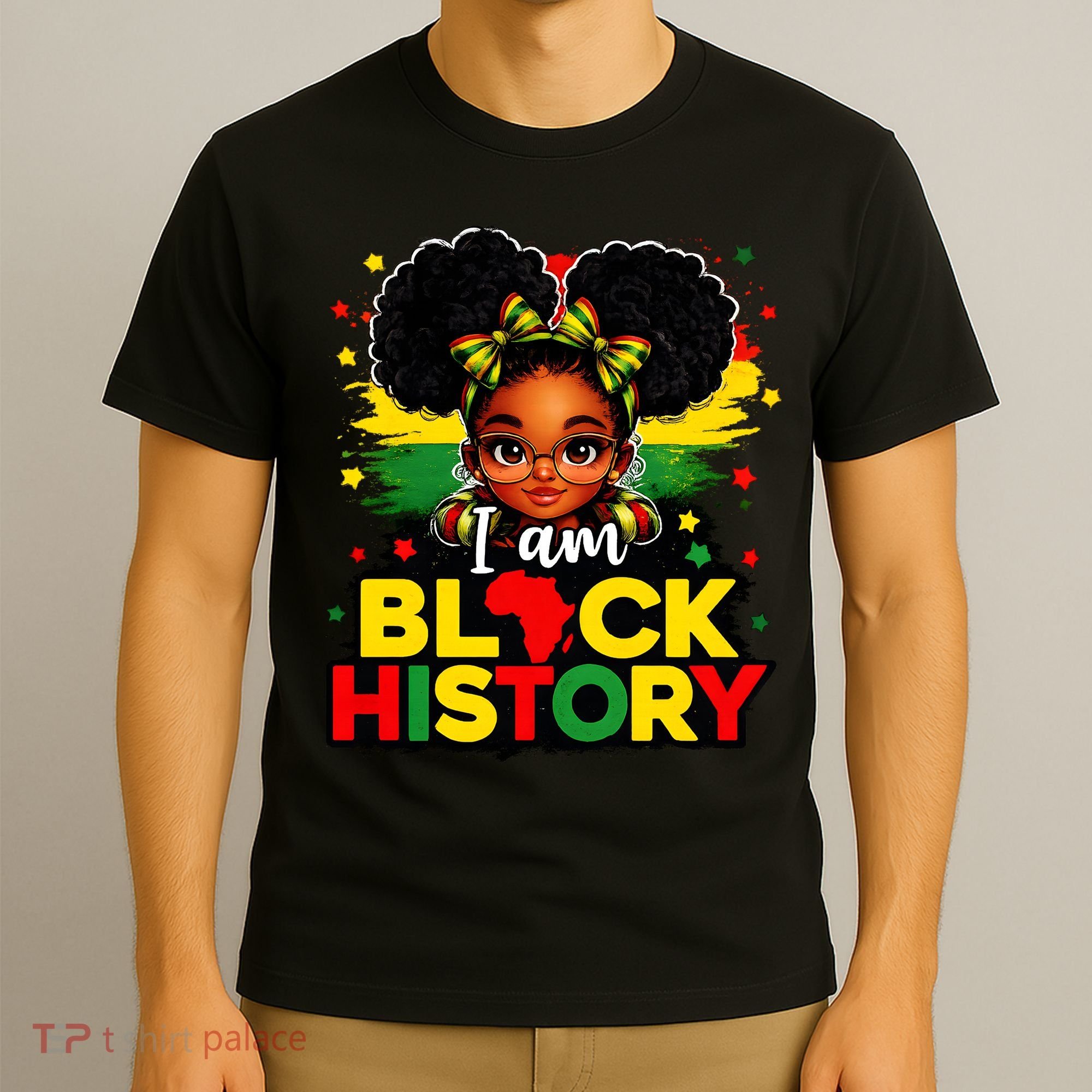 I Am Black History Coquette Pride African T-Shirt