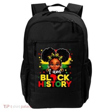 I Am Black History Coquette Pride African Backpack