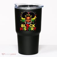 I Am Black History Coquette Pride African Tumbler thumb 0