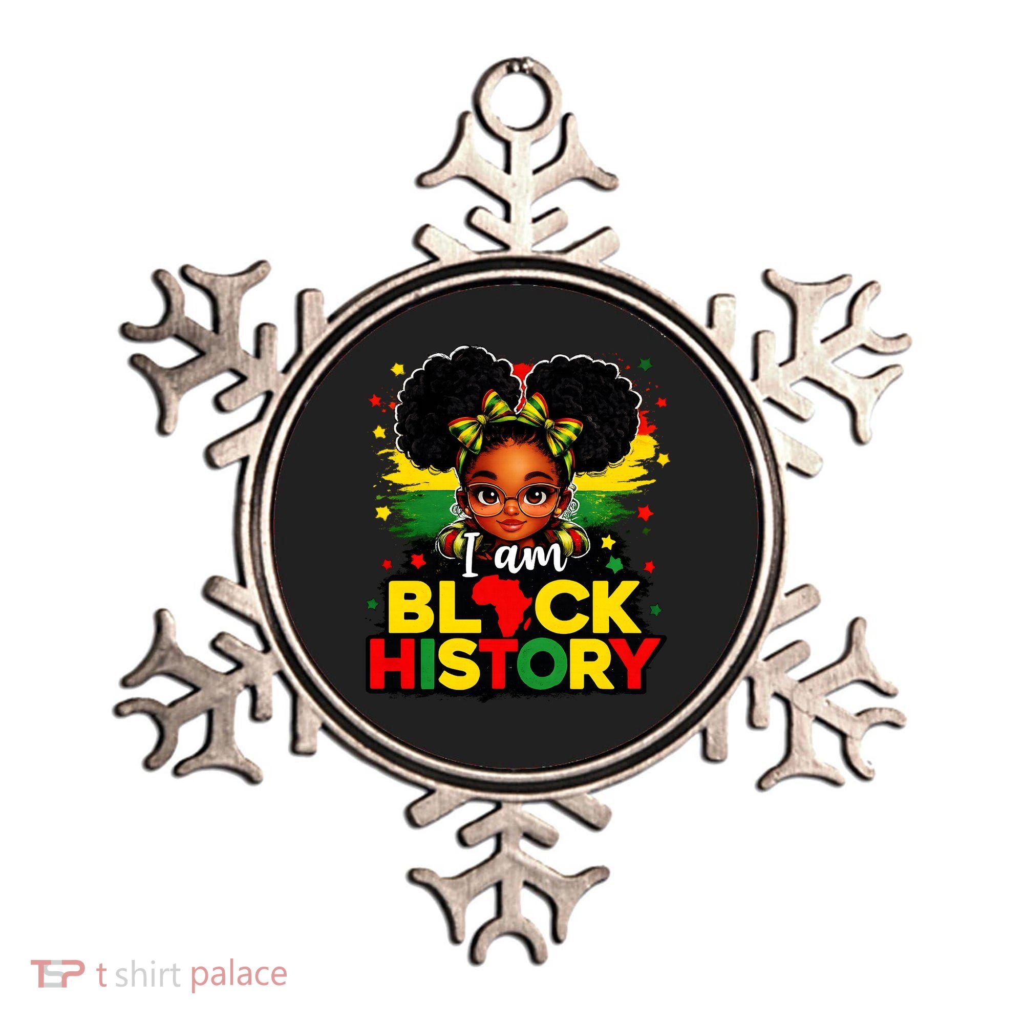 I Am Black History Coquette Pride African Ornament