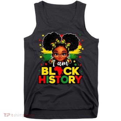 I Am Black History Coquette Pride African Tank Top