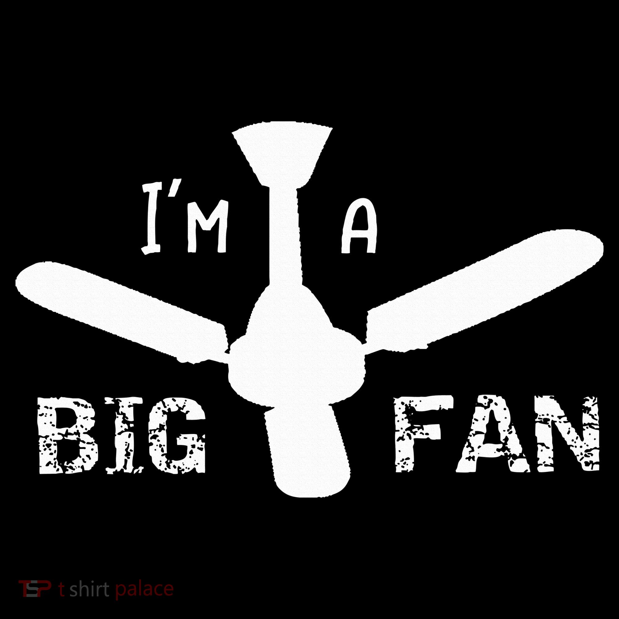 I'm a Big Fan Ceiling Fan  Kids T-Shirt