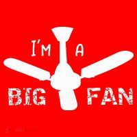 I'm a Big Fan Ceiling Fan  Santa Hat thumb 1