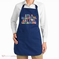It's A Beautiful Day For Learning Back To School Retro Apron thumb 2