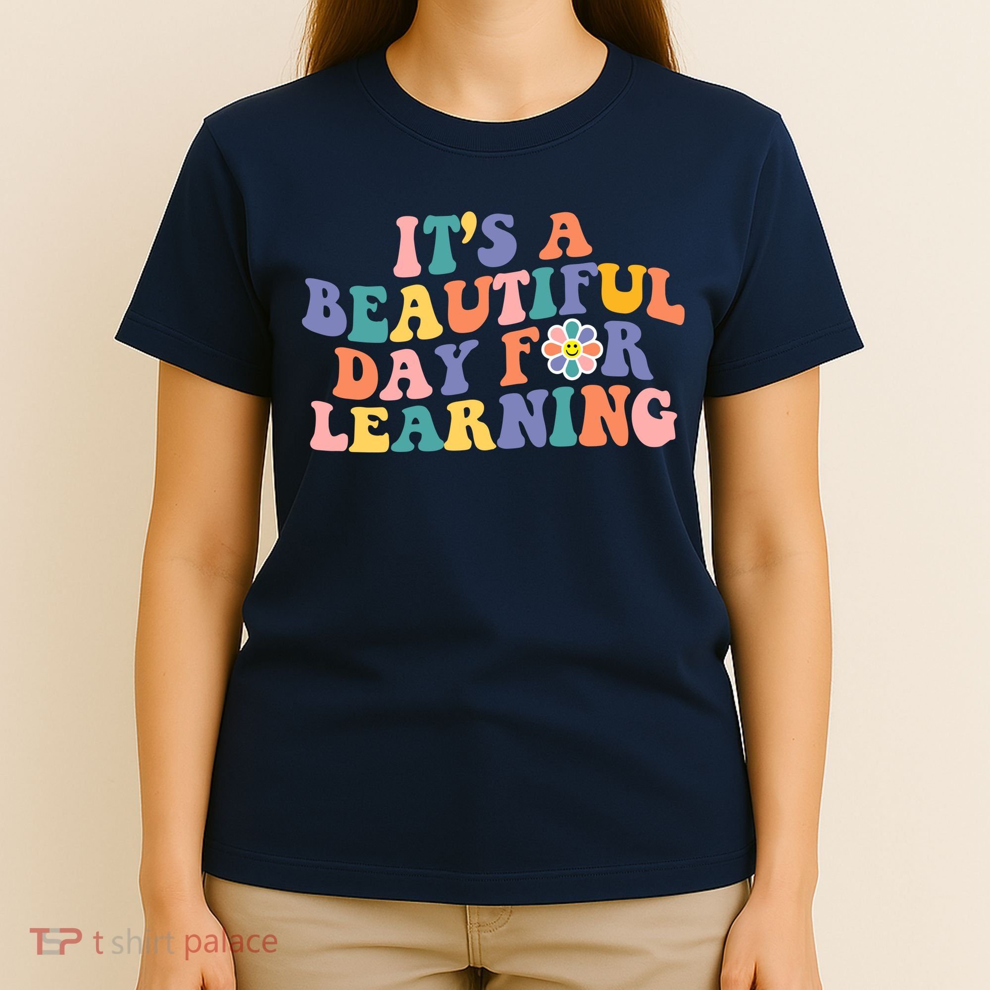 It's A Beautiful Day For Learning Back To School Retro T-Shirt