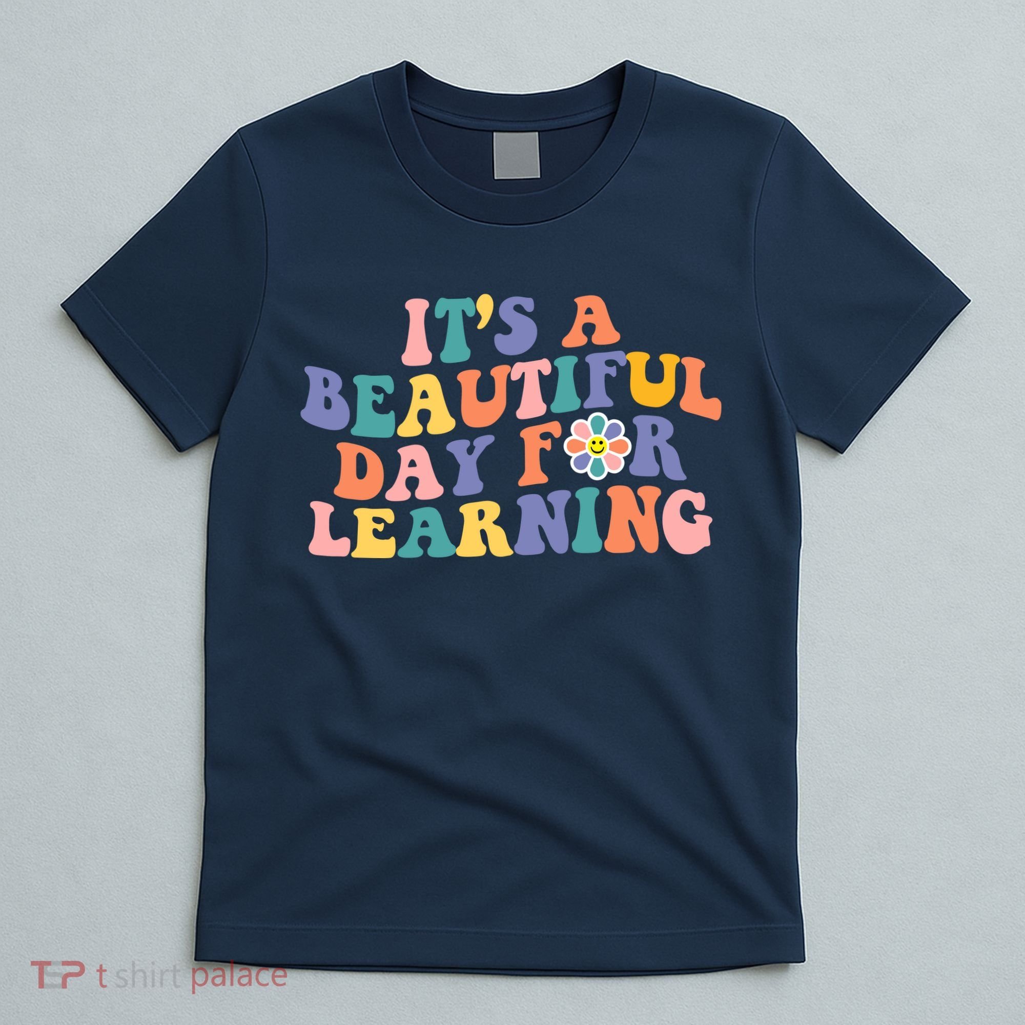 It's A Beautiful Day For Learning Back To School Retro T-Shirt
