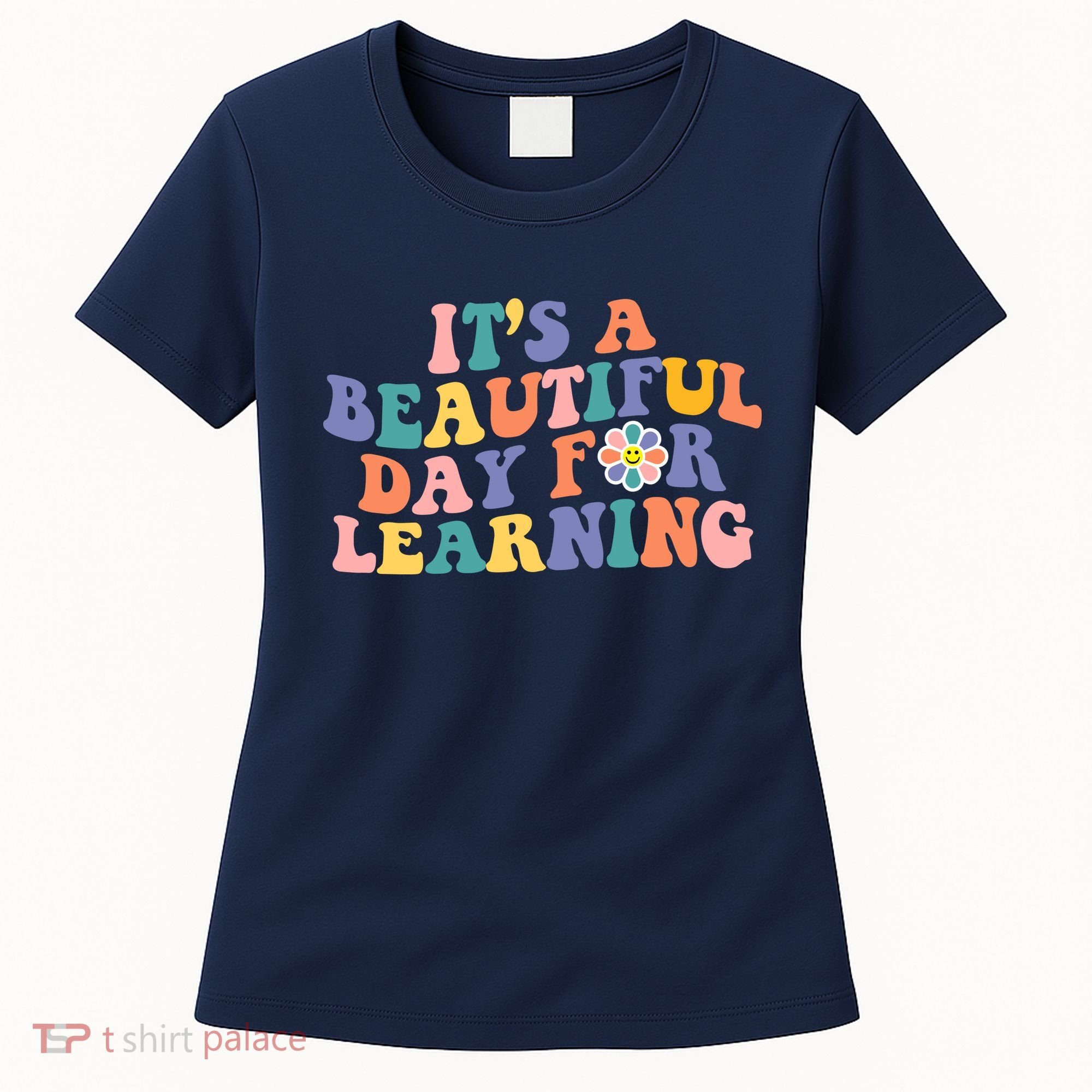 It's A Beautiful Day For Learning Back To School Retro Women's T-Shirt