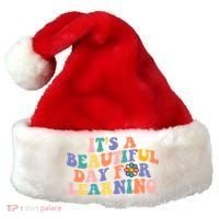 It's A Beautiful Day For Learning Back To School Retro Santa Hat thumb 0