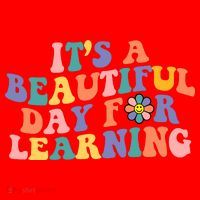 It's A Beautiful Day For Learning Back To School Retro Santa Hat thumb 1