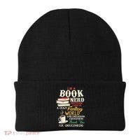 I'm A Book Nerd Gift Book Lover Gift Literature Funny Gift Beanie thumb 0