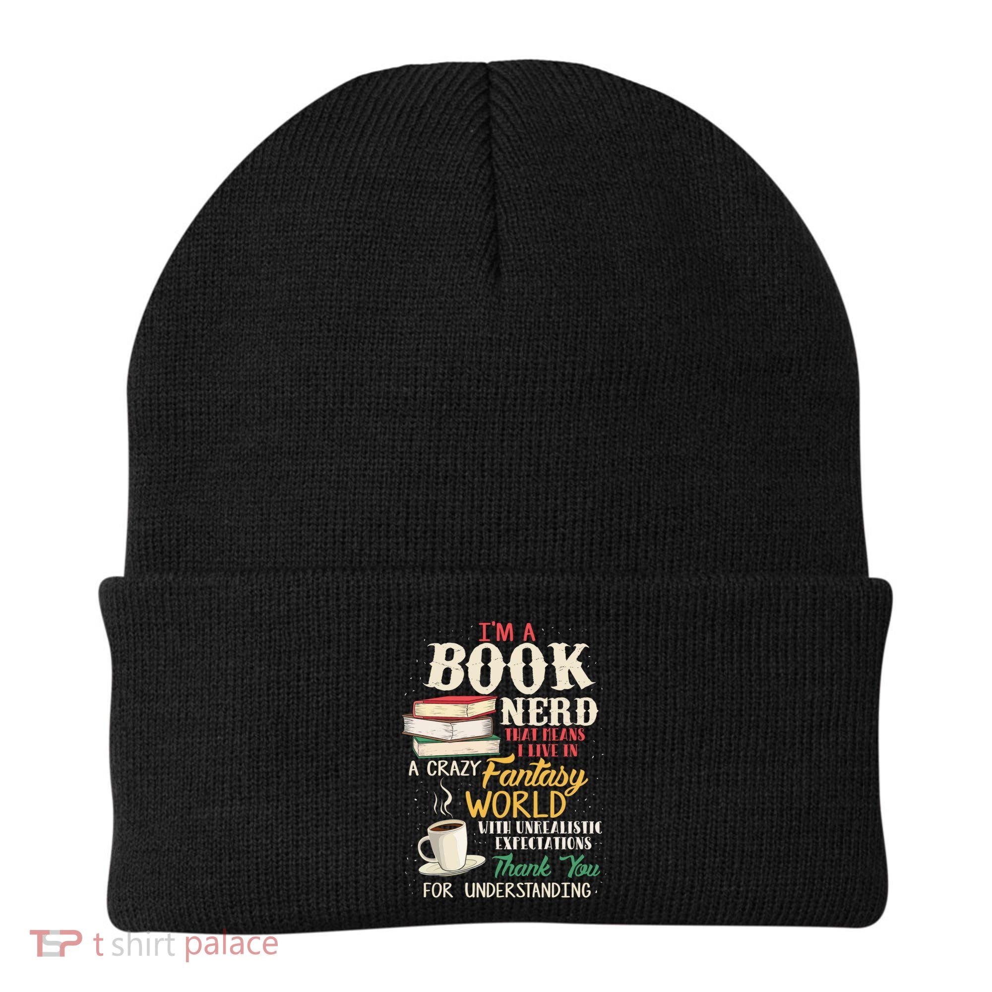 I'm A Book Nerd Gift Book Lover Gift Literature Funny Gift Beanie