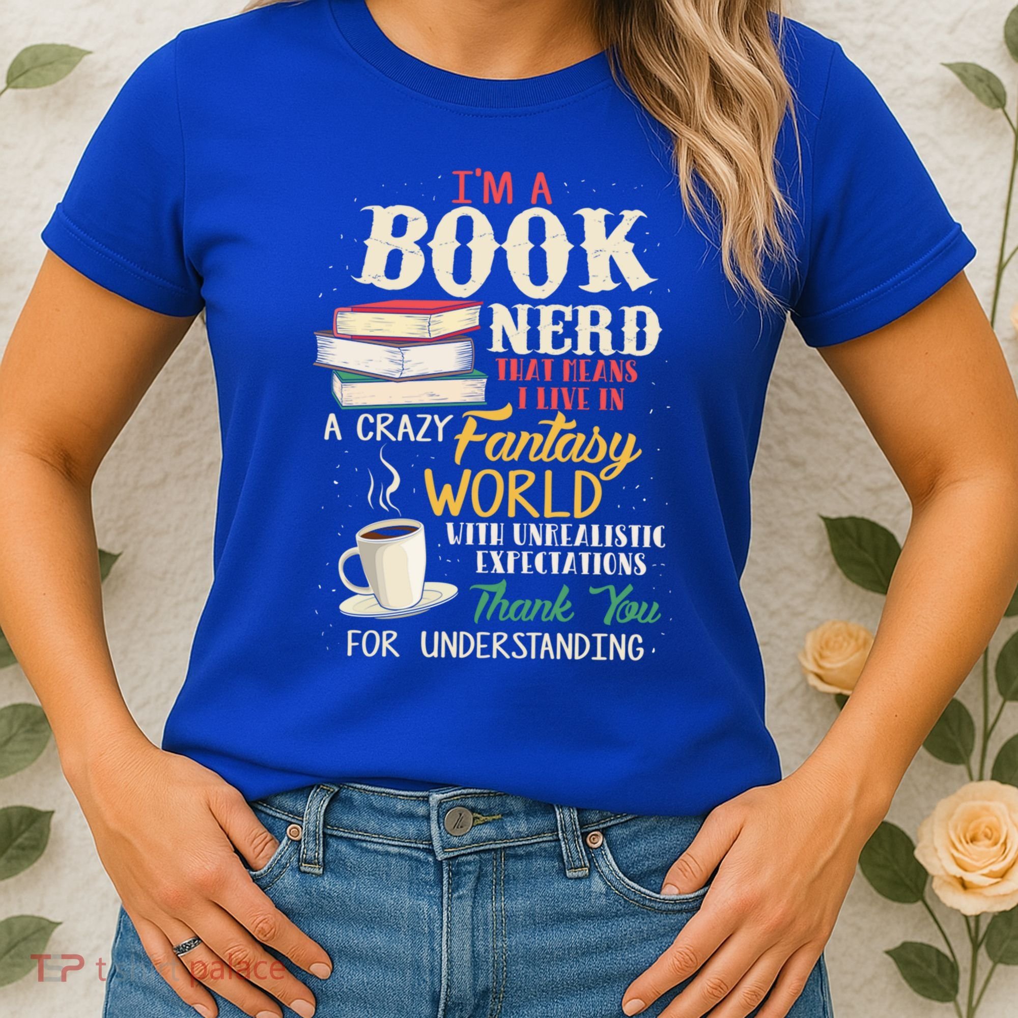 I'm A Book Nerd Gift Book Lover Gift Literature Funny Gift Women's T-Shirt