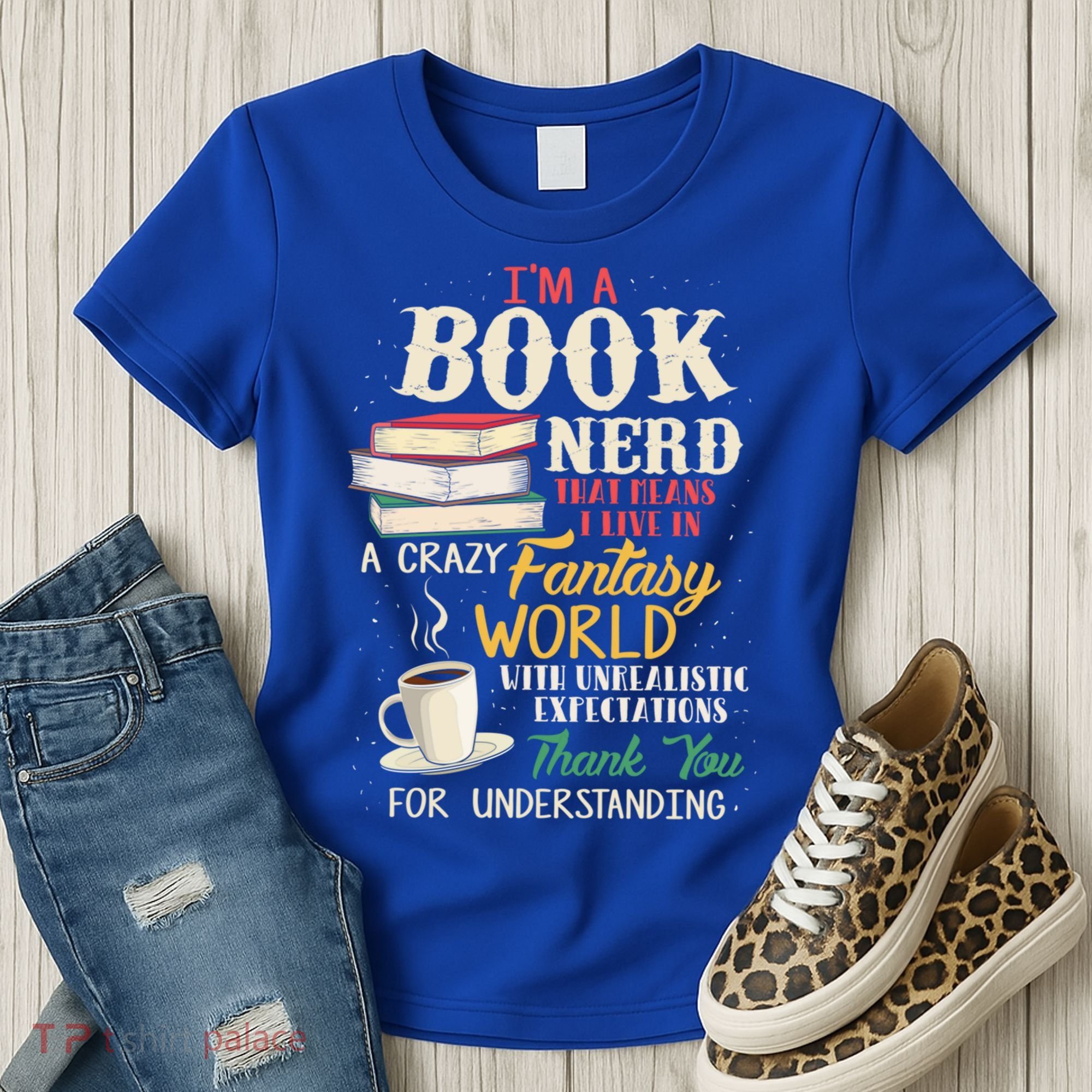 I'm A Book Nerd Gift Book Lover Gift Literature Funny Gift Women's T-Shirt
