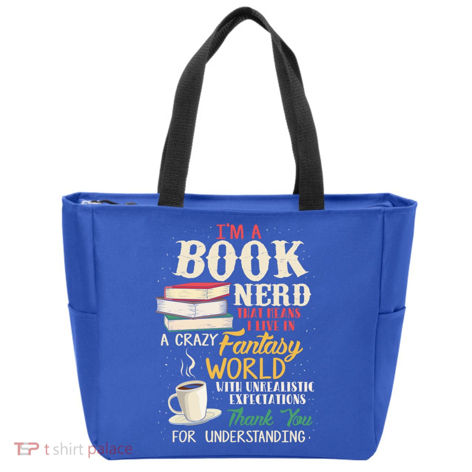 I'm A Book Nerd Gift Book Lover Gift Literature Funny Gift Tote Bag