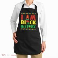I Am Black History African American Pride Apron thumb 2