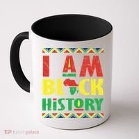 I Am Black History African American Pride Coffee Mug thumb 0