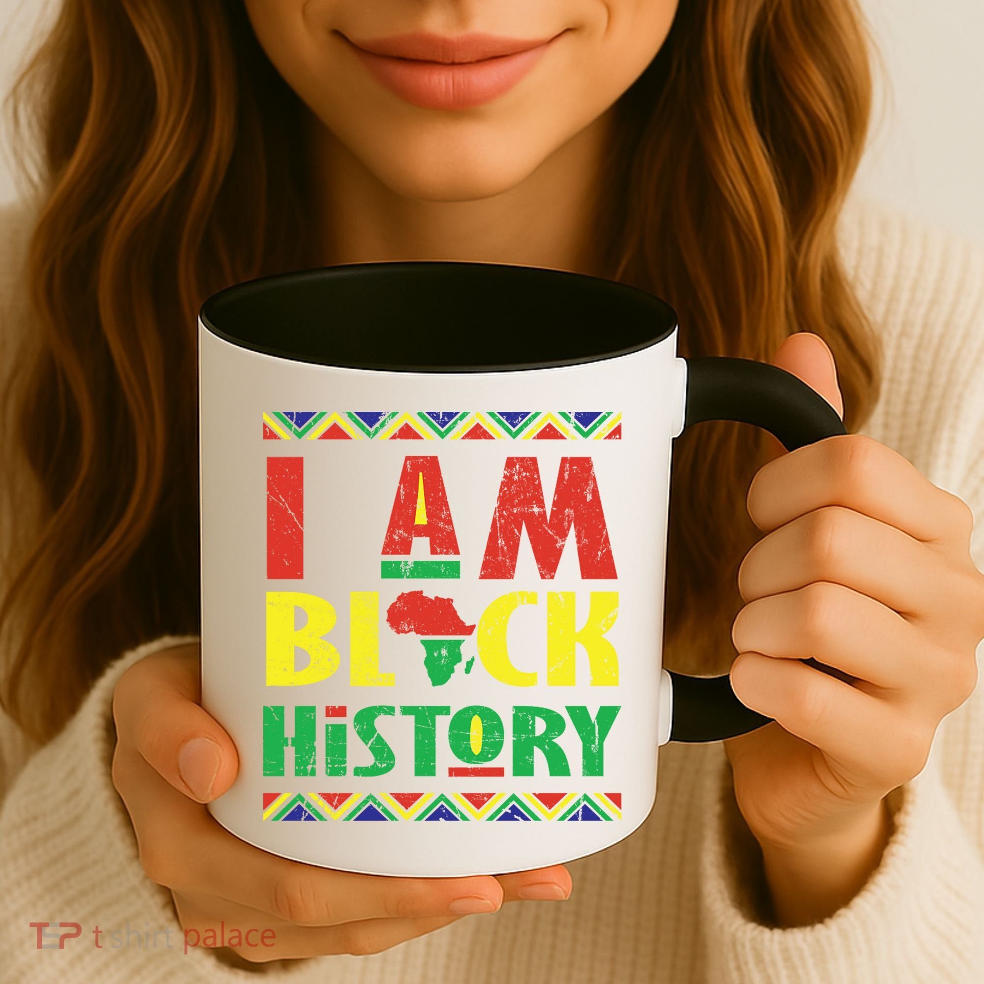 I Am Black History African American Pride Coffee Mug