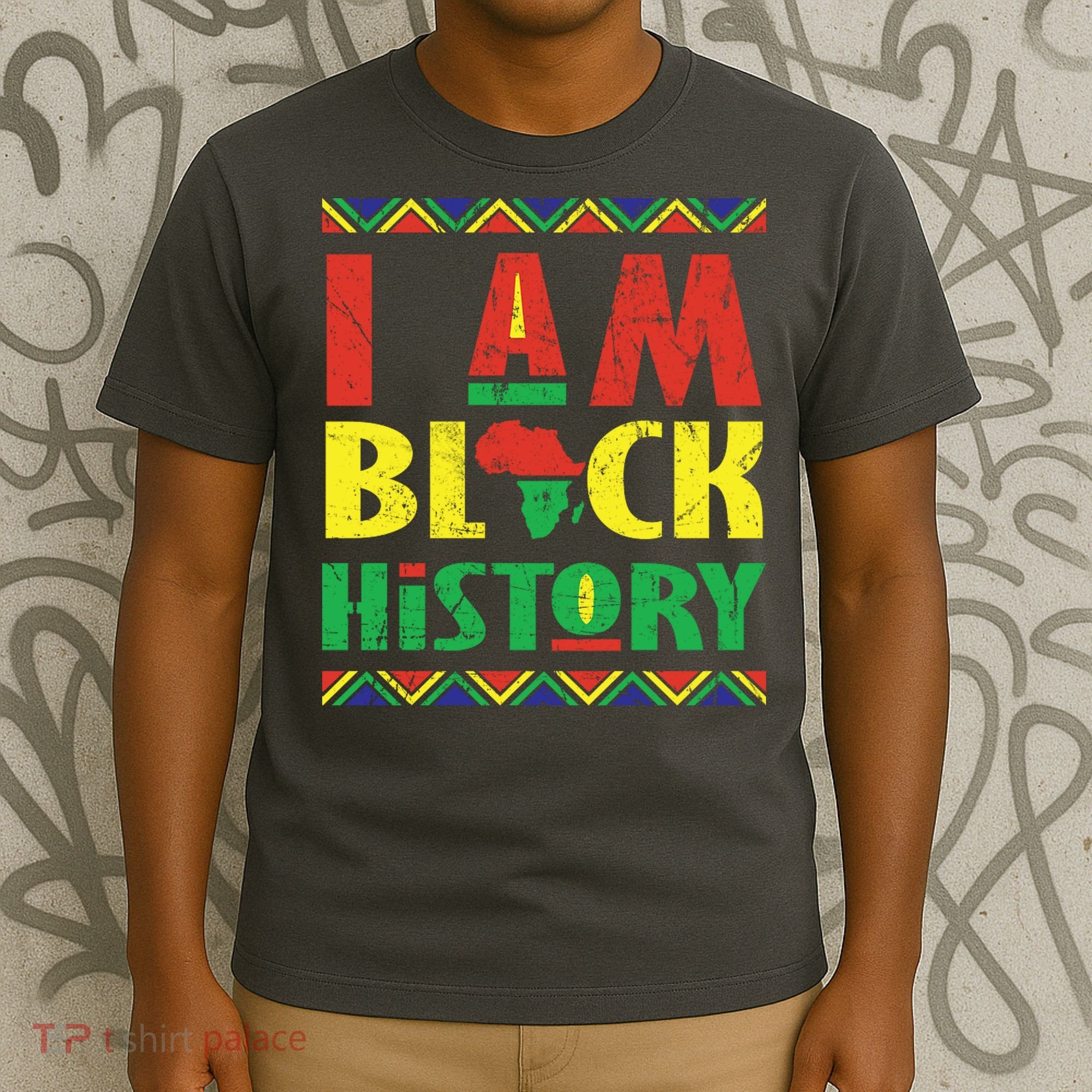 I Am Black History African American Pride T-Shirt