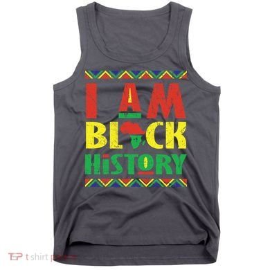 I Am Black History African American Pride Tank Top