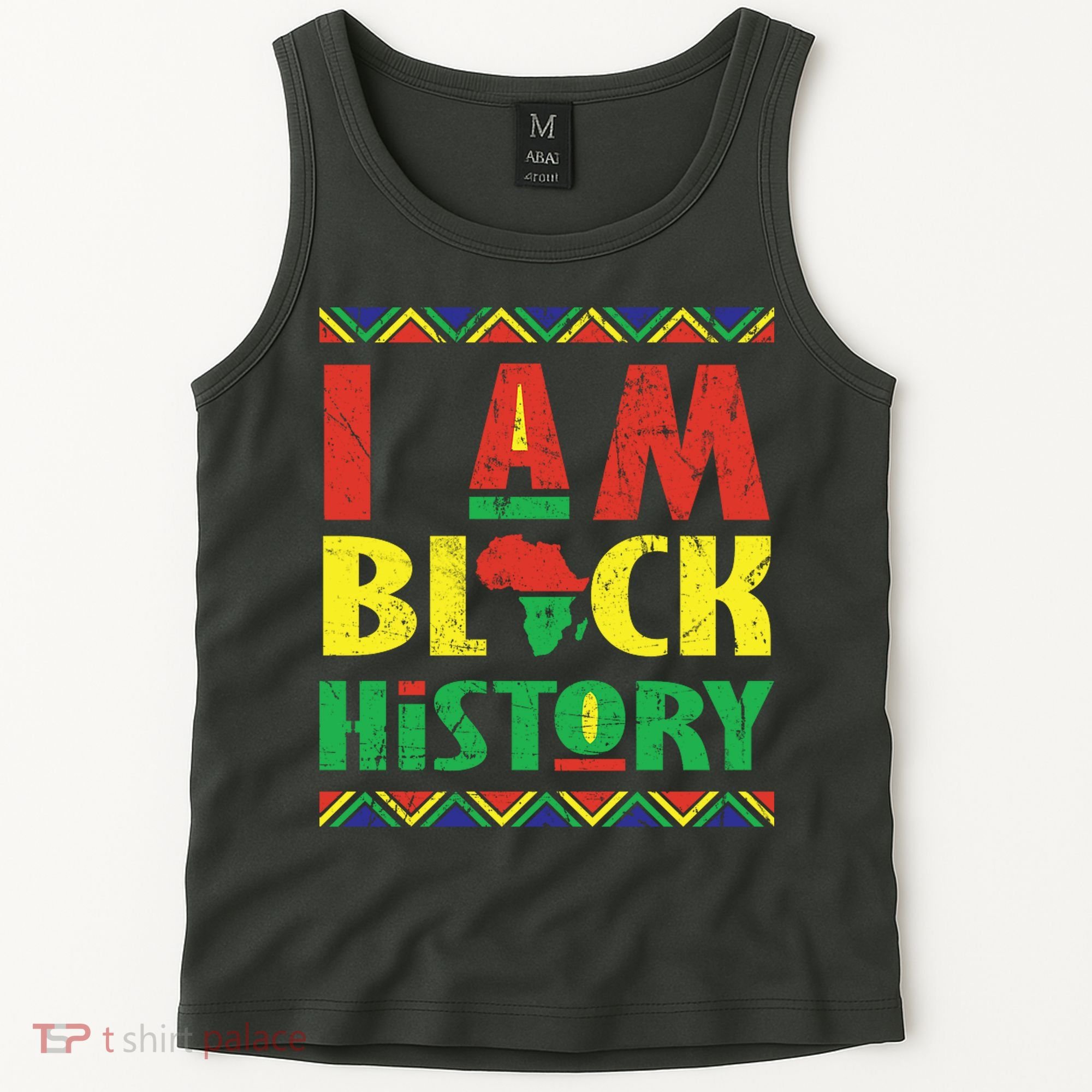 I Am Black History African American Pride Tank Top