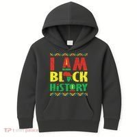 I Am Black History African American Pride Kids Hoodie thumb 0
