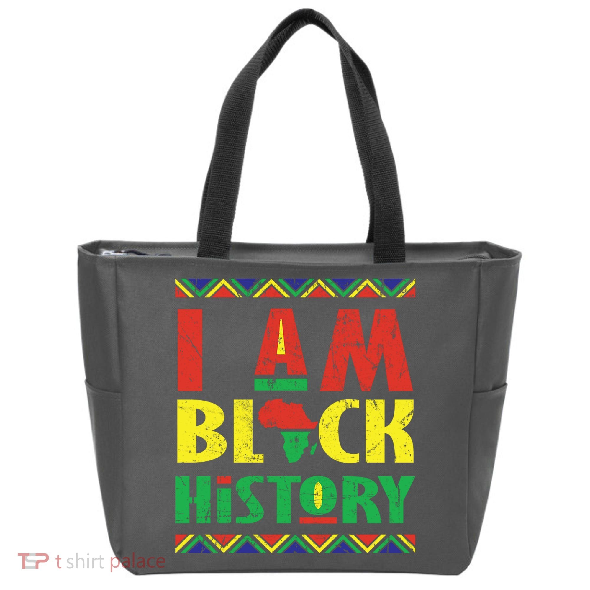 I Am Black History African American Pride Tote Bag