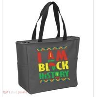I Am Black History African American Pride Tote Bag thumb 2