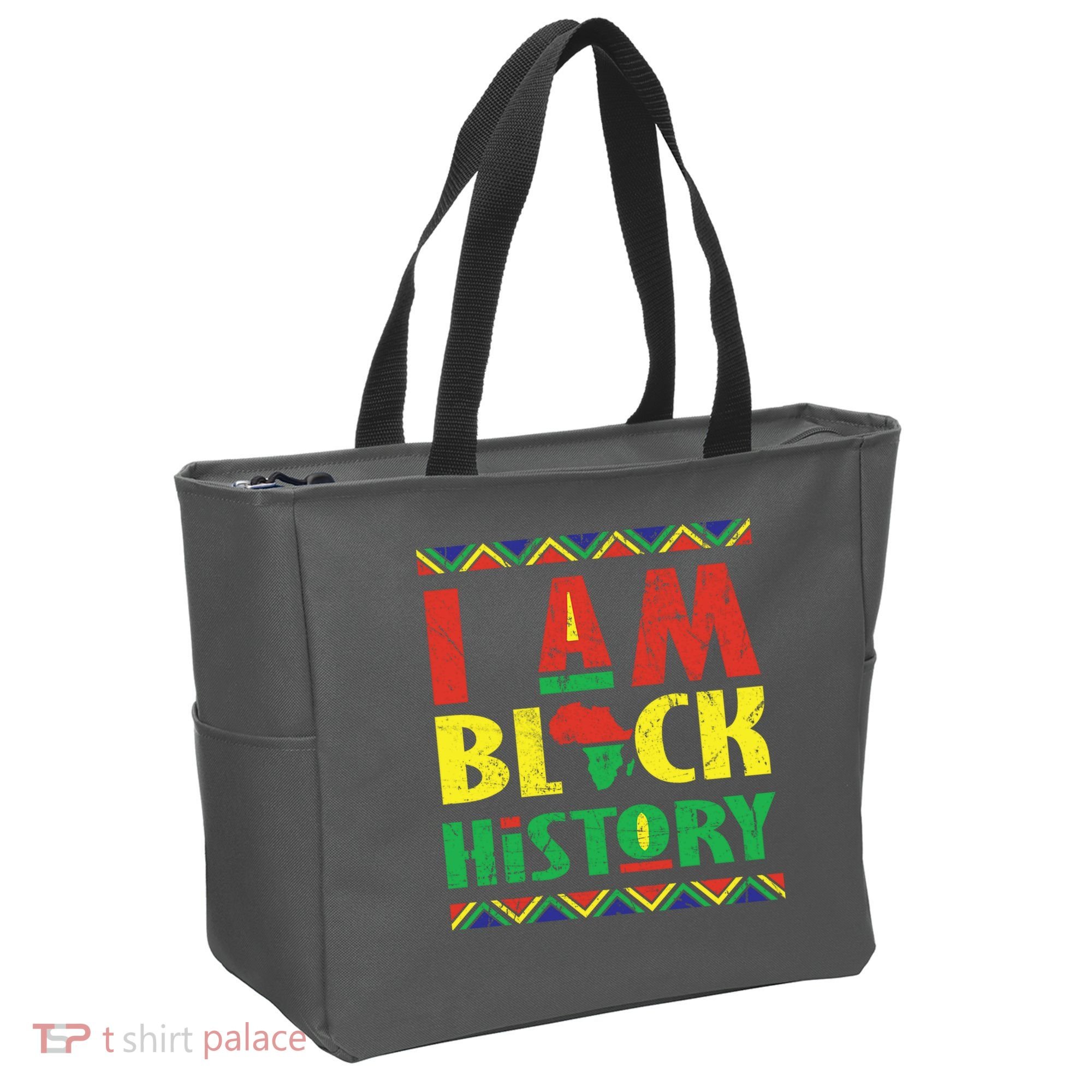 I Am Black History African American Pride Tote Bag