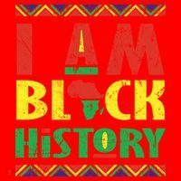 I Am Black History African American Pride Santa Hat thumb 1