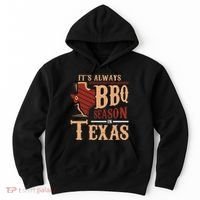 ItS Always Bbq Season In Texas Barbecue Hoodie thumb 0