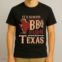 ItS Always Bbq Season In Texas Barbecue T-Shirt thumb 3