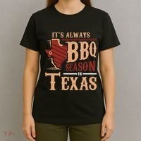 ItS Always Bbq Season In Texas Barbecue T-Shirt thumb 4