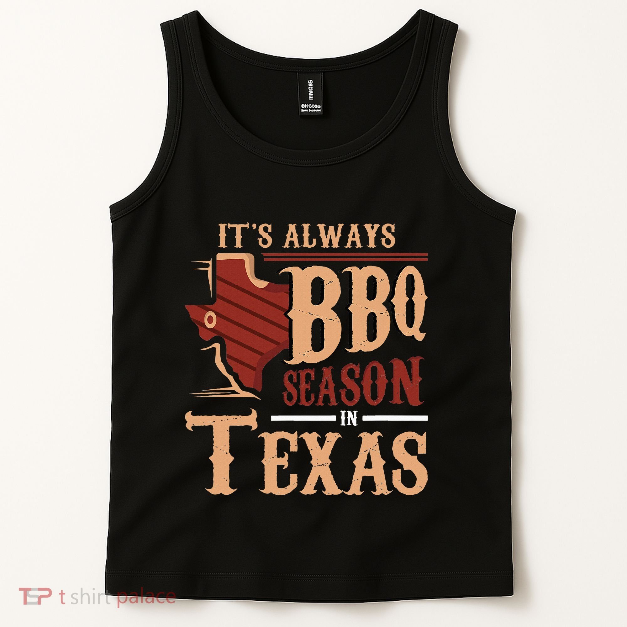 ItS Always Bbq Season In Texas Barbecue Tank Top