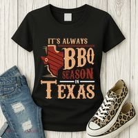 ItS Always Bbq Season In Texas Barbecue Women's T-Shirt thumb 3