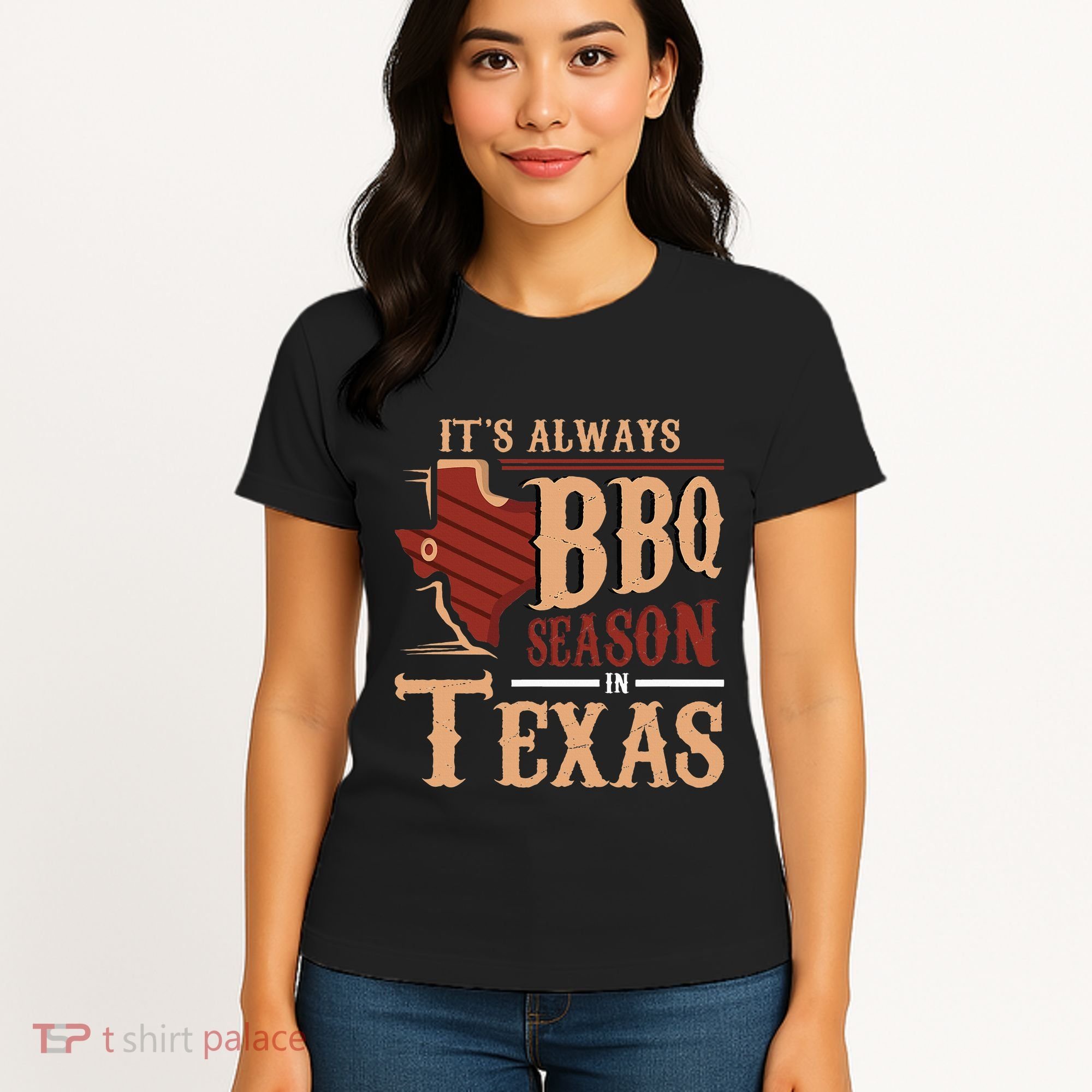 ItS Always Bbq Season In Texas Barbecue Women's T-Shirt