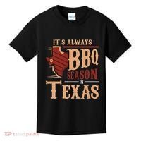 ItS Always Bbq Season In Texas Barbecue Kids T-Shirt thumb 0