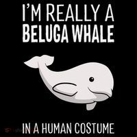 Im A Beluga Whale In A Human Costume Halloween Gift Cute Coffee Mug thumb 5