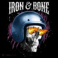 Iron And Bone Skull Biker Flame Coaster thumb 2