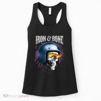 Iron And Bone Skull Biker Flame Women's Tank Top thumb 0